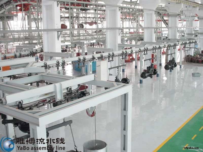 青岛车桥涂装生产线XT-160悬挂输送机
