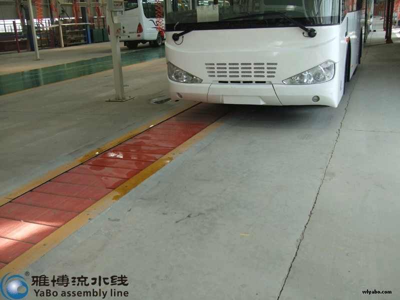 济南中巴车生产线